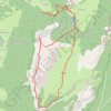 Trace GPS La Plagne - Alpette - Pas de l'Echelle - Fitta - Fouda Blanc - Pinet, itinéraire, parcours