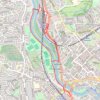 Trace GPS Exeter Walking, itinéraire, parcours