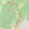 Trace GPS Raquette au Parmelan, itinéraire, parcours
