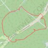 Trace GPS Chantraine - Fontaine des Trois Soldats, itinéraire, parcours