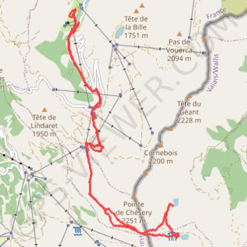Trace GPS 2021-06-15 16:04:28, itinéraire, parcours