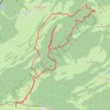 Trace GPS Col de la Givrine - Cabane du Carroz, itinéraire, parcours