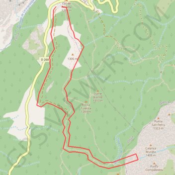 Trace GPS Rando du "Trou de la Bombe", itinéraire, parcours