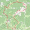 Trace GPS trace, itinéraire, parcours