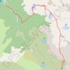 Trace GPS Pyrénées, Mont Valier, itinéraire, parcours