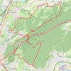 Trace GPS Les Grandes Barraques - Vieilley par la Dame Blanche, itinéraire, parcours