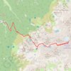 Trace GPS Du refuge de la Pra à la Croix de Belledonne et retour aux Granges de Freydière, itinéraire, parcours
