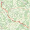 Trace GPS GR714 Randonnée de Bar-le-Duc (Meuse) à Domrémy-la-Pucelle (Vosges), itinéraire, parcours