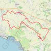 Trace GPS VTT - circuit n°10 - Semussac, itinéraire, parcours