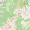 Trace GPS Belledonne Trail J2, itinéraire, parcours