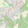 Trace GPS Sur Beaucourt et Montbouton, itinéraire, parcours