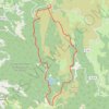 Trace GPS Les Supeyres - Les Pradeaux - Prabouré, itinéraire, parcours