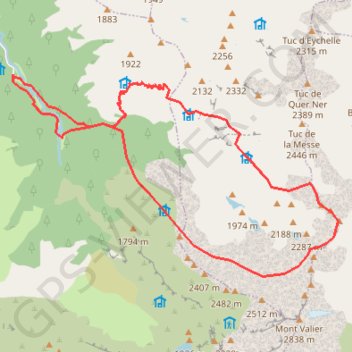 Trace GPS Pic de Pomebrunet par Trémul, itinéraire, parcours