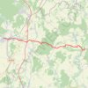 Trace GPS 27 Is sur Tille-Château de Rosières: 26.10 km, itinéraire, parcours