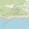 Trace GPS Sentier des crêtes (de Berthault à Vignola), itinéraire, parcours