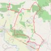 Trace GPS montaren, itinéraire, parcours