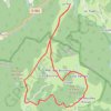 Trace GPS Samoëns, la Montagne de Loeux au départ du Pont des Voleurs, itinéraire, parcours