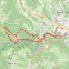 Trace GPS Užice: kanjon Đetinje, Đurića orlovi, itinéraire, parcours