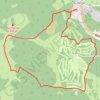 Trace GPS Le col du Pariou - Orcines, itinéraire, parcours