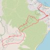 Trace GPS Stromboli Cratere, itinéraire, parcours