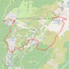 Trace GPS Chamrousse - Lac Achard, itinéraire, parcours