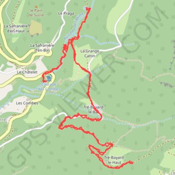Trace GPS Gorges de l'abime_2020-08-05, itinéraire, parcours