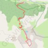 Trace GPS Randonné lac pétarel et seyberas, itinéraire, parcours