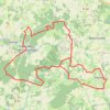 Trace GPS Rando de Saint-Mars-de-Locquenay, itinéraire, parcours