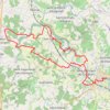 Trace GPS Jonzac boucles Seugne n°4 31 kms, itinéraire, parcours