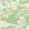 Trace GPS Saint Maurice-Moncouronne, itinéraire, parcours