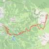 Trace GPS Monte Genevris, itinéraire, parcours