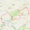 Trace GPS Après-midi, itinéraire, parcours