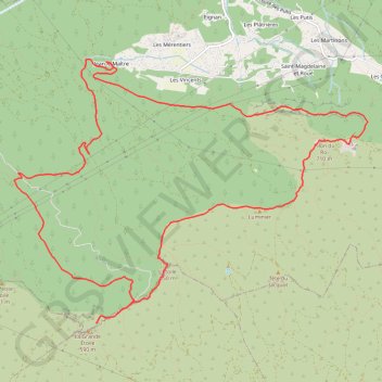 Trace GPS Massif de l'Etoile proposition, itinéraire, parcours