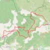 Trace GPS La Drôme Provençale - Les crêtes de Plombard, itinéraire, parcours