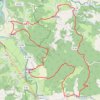 Trace GPS Dans les vallons et les bois - Touille, itinéraire, parcours