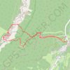 Trace GPS Pas de Ragris en boucle par l'Aulp du Seuil (Chartreuse), itinéraire, parcours