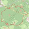 Trace GPS Au coeur des puys du Parc des Volcans_R, itinéraire, parcours
