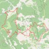 Trace GPS Cougoir, la Lionne, Saint Pons, les Moullières (Drôme), itinéraire, parcours