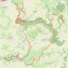 Trace GPS Lambon, hermitain, chambrille, itinéraire, parcours