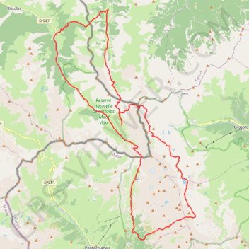 Trace GPS Tour du Mont Viso en 5 jours, itinéraire, parcours