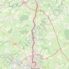 Trace GPS voie-verte-du-canal-de-berry, itinéraire, parcours
