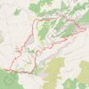 Trace GPS La Sainte Baume - Le pic de Bertagne, itinéraire, parcours