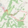 Trace GPS Tour de la Cua, Grandvillard, Fr, CH, itinéraire, parcours