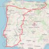 Trace GPS Eurovelo 01 Spain + Portugal, itinéraire, parcours