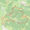 Trace GPS Col de Beyrède et col d'Aspin à partir du Lac de Payolle, itinéraire, parcours