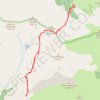 Trace GPS Rando Millefond-Lac de Barn, itinéraire, parcours