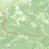 Trace GPS Descente Mont Aigoual - Meyrueis, itinéraire, parcours