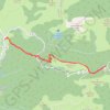 Trace GPS Lac d'Iraty depuis les chalets, itinéraire, parcours