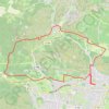 Trace GPS Mausssane les Alpilles, itinéraire, parcours