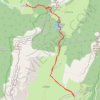 Trace GPS Chartreuse-Croix de l'Alpe, itinéraire, parcours